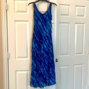 Blue sun dress